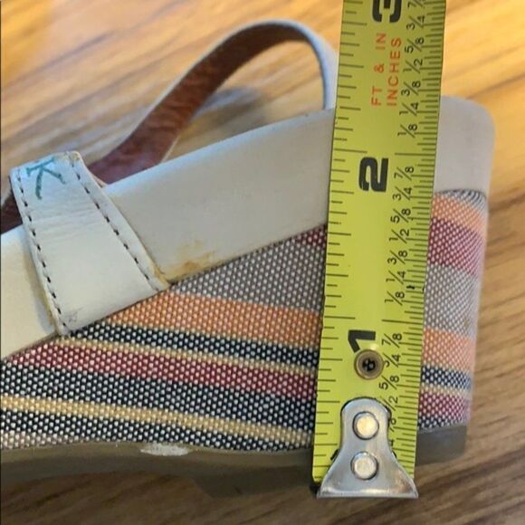 MICHELLE K Thong Flip Flop Wedge Sandals - Picture 16 of 16